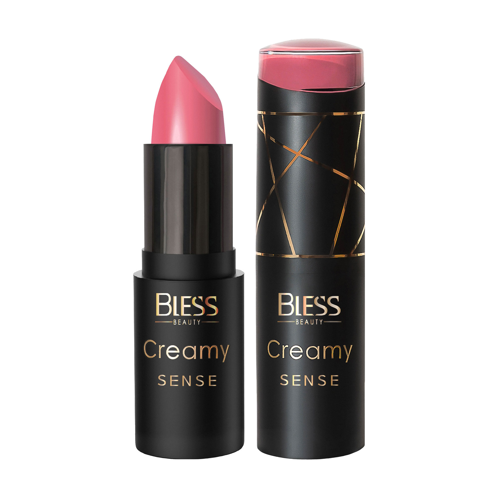 Кремова помада для губ Bless Beauty Creamy Sense 08, 3.6 г
